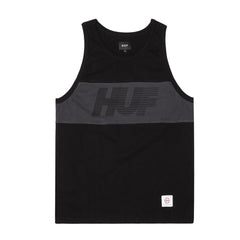 HUF 10K TANKTOP JERSEY // BLACK