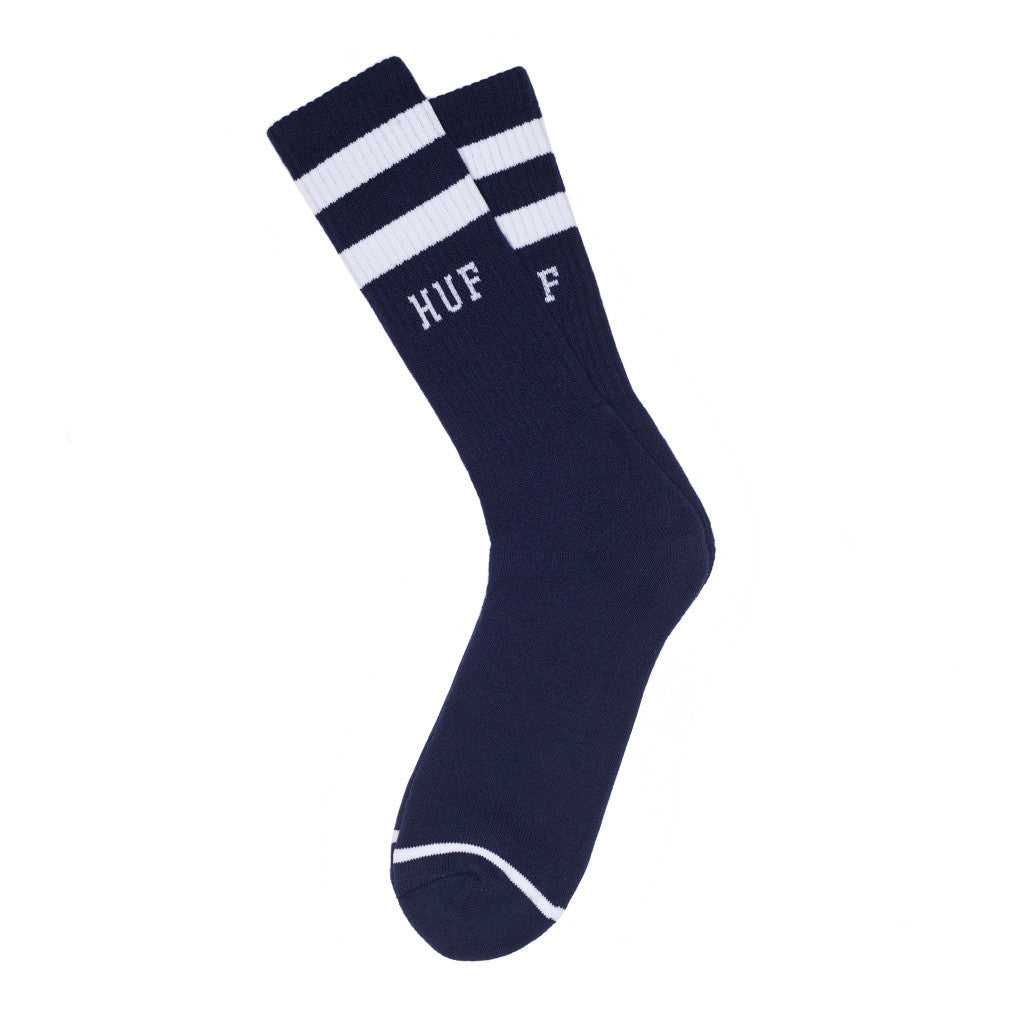2 STRIPE SOCKS  // NAVY