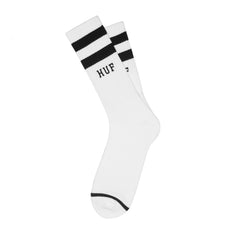2 STRIPE SOCKS  // WHITE