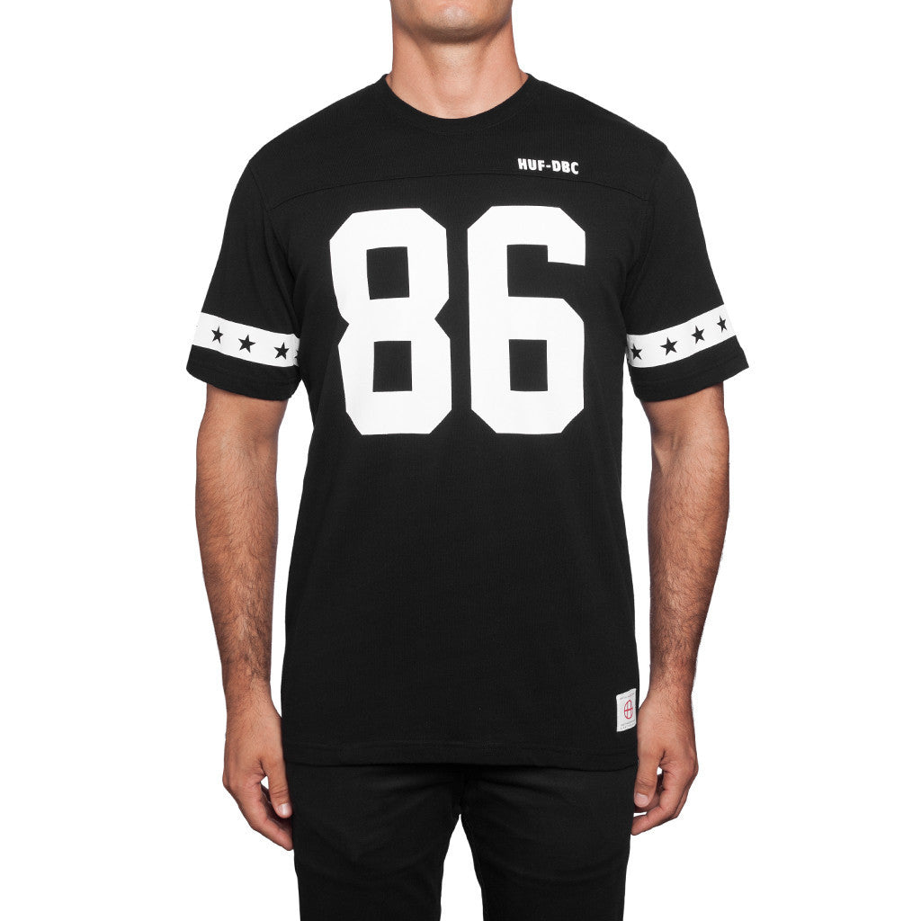5 STAR FOOTBALL JERSEY // BLACK