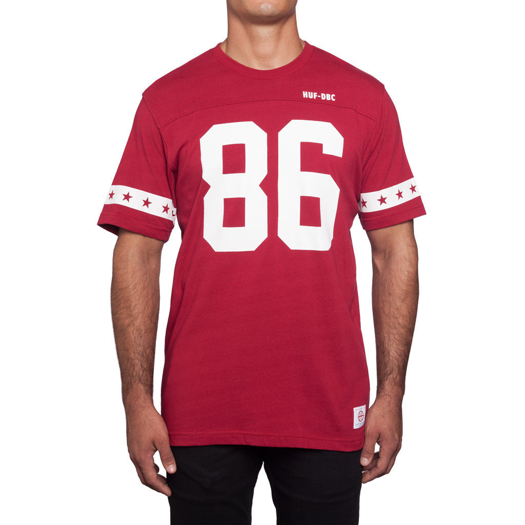 5 STAR FOOTBALL JERSEY // RED