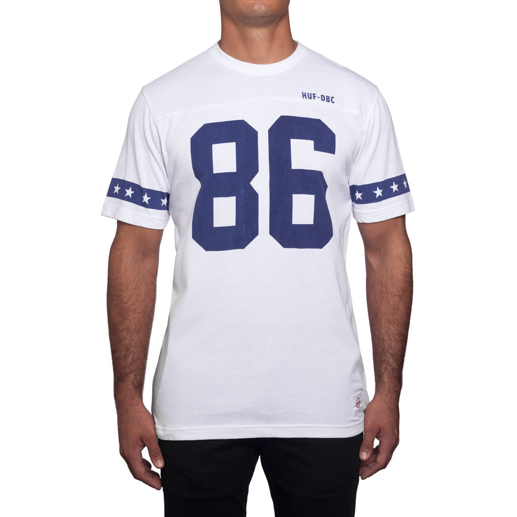 5 STAR FOOTBALL JERSEY // WHITE