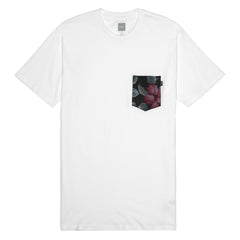 ALOHA AINA POCKET TEE // WHITE