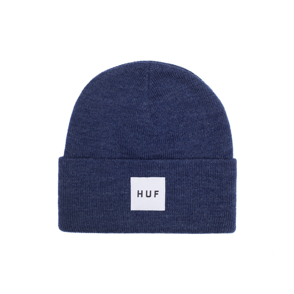 BOX LOGO BEANIE SUM15 // BLUE