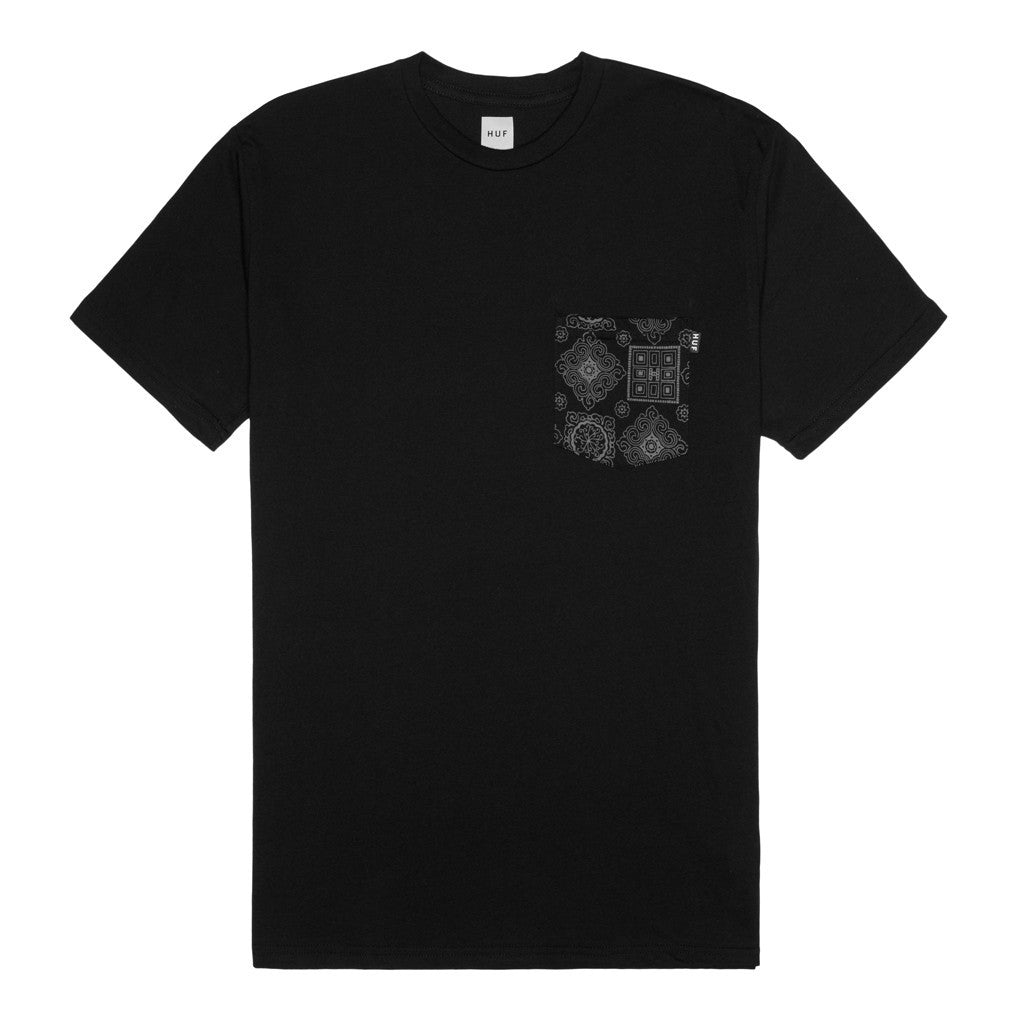 BRUCE POCKET TEE // BLACK