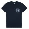 BRUCE POCKET TEE // NAVY