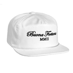 BUONA FORTUNA SNAPBACK // WHITE