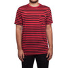 CHARTER STRIPE S/S SHIRT // RED / BLACK