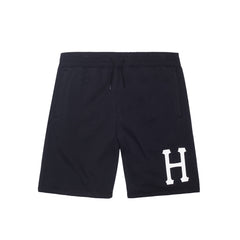 HUF CLASSIC H FLEECE SHORTS // BLACK