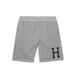 HUF CLASSIC H FLEECE SHORTS // HEATHER GRAY