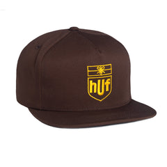 DELIVERY SNAPBACK // BROWN