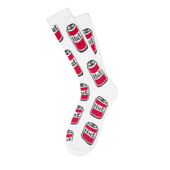 DRINK UP CREW SOCKS SUM15 // WHITE