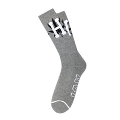 H-TOWN CREW SOCKS // HEATHER GRAY