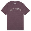 HUF USA TEE SUM15 // PURPLE