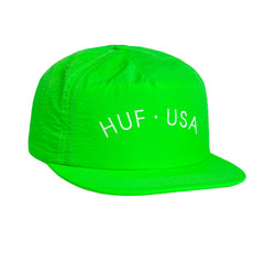 HUF USA SNAPBACK SUM15 // HOT LIME