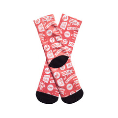ON STAGE CREW SOCKS // RED