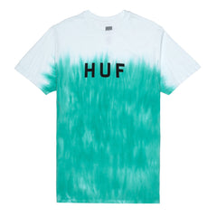 ORIGINAL LOGO FADED DIP DYE TEE // JADE