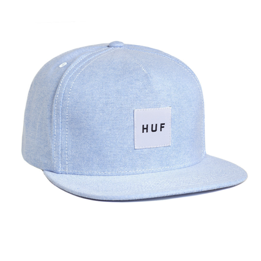 OXFORD BOX LOGO SNAPBACK // BLUE