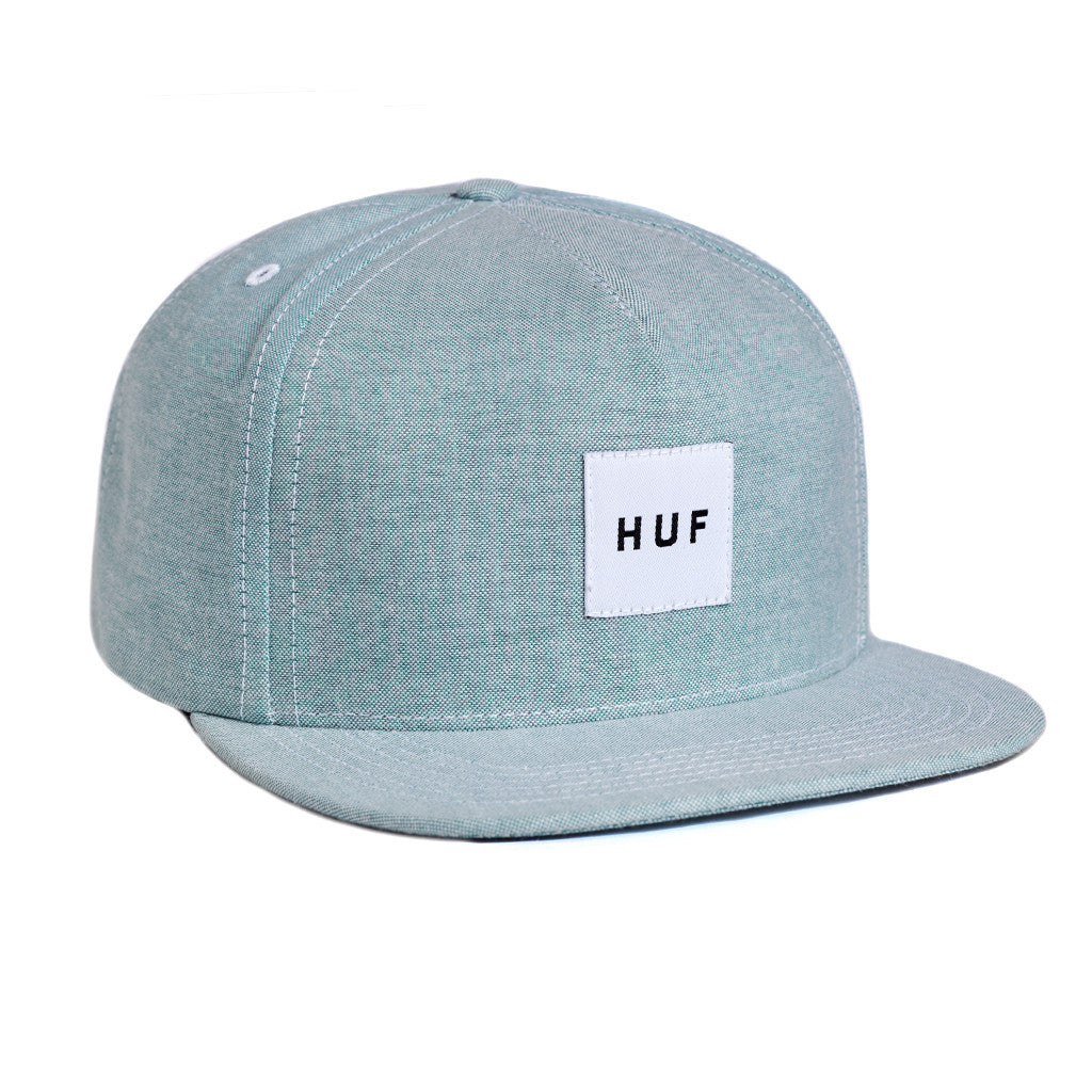 OXFORD BOX LOGO SNAPBACK // GREEN