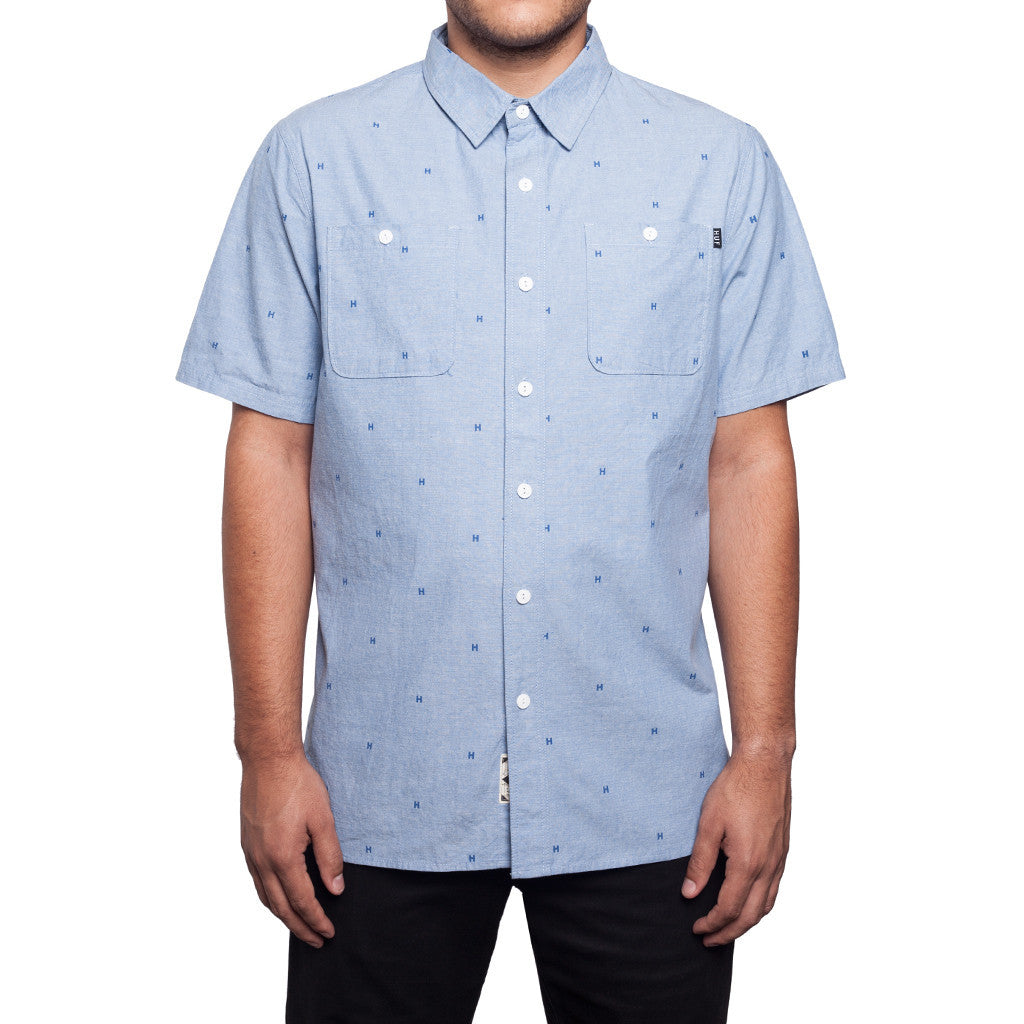 PAYDAY CHAMBRAY S/S WOVEN // BLUE