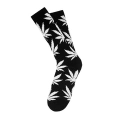 PLANTLIFE CREW SOCKS SUM15 // BLACK / WHITE