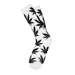 PLANTLIFE CREW SOCKS SUM15 // WHITE / BLACK