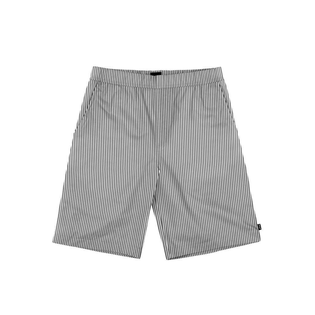SEERSUCKER EASY SHORTS // BLACK
