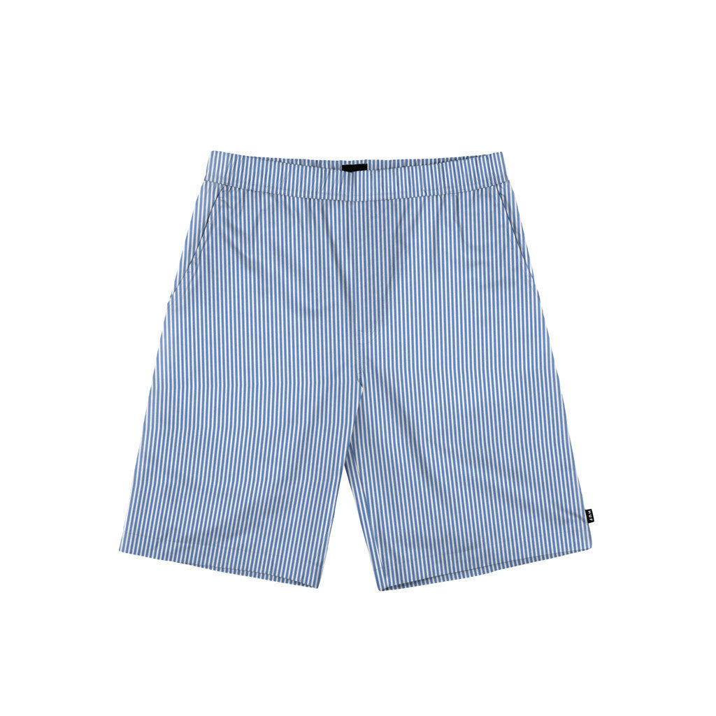SEERSUCKER EASY SHORTS // BLUE