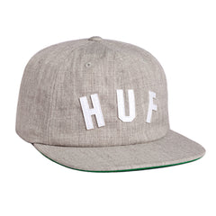 SHORT STOP 6 PANEL // LT GRAY HEATHER