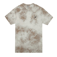 CRYSTAL WASH SCRIPT TEE SUM15 // GRAY