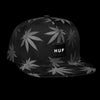 TONAL REFLECTIVE PLANTLIFE SNAPBACK // BLACK
