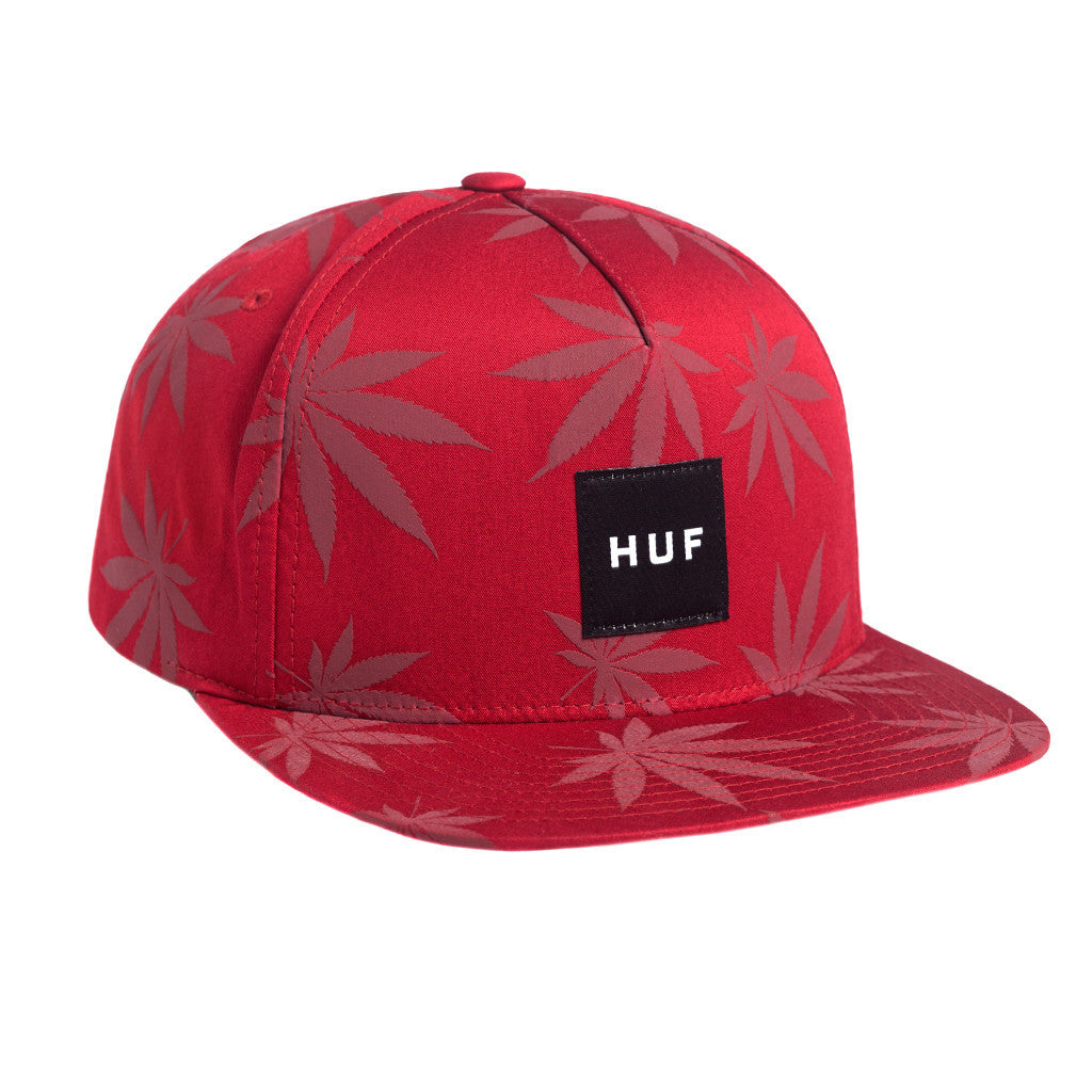TONAL REFLECTIVE PLANTLIFE SNAPBACK // BURGANDY