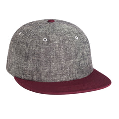 UNMARKED 6 PANEL CAP // BLACK