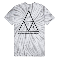 WASHED OUT TRIPLE TRIANGLE TEE // GRAY