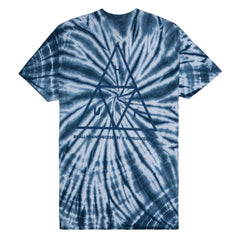 WASHED OUT TRIPLE TRIANGLE TEE // NAVY