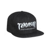 HUF X THRASHER ASIA TOUR SNAPBACK // BLACK DENIM