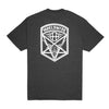 HUF X THRASHER ASIA TOUR TEE // CHARCOAL HEATHER