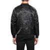 HUF X THRASHER SATIN SOUVENIR JACKET // BLACK