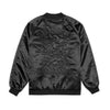 HUF X THRASHER SATIN SOUVENIR JACKET // BLACK