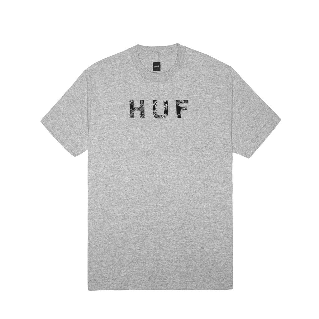 TROPICS ORIGINAL LOGO TEE // GRAY HEATHER