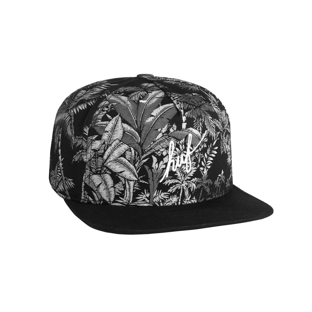 TROPICS SNAPBACK // BLACK