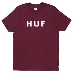 ORIGINAL LOGO TEE SP15 // MAROON HEATHER