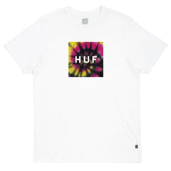 TIE DYE BOX LOGO TEE SP15 // WHITE