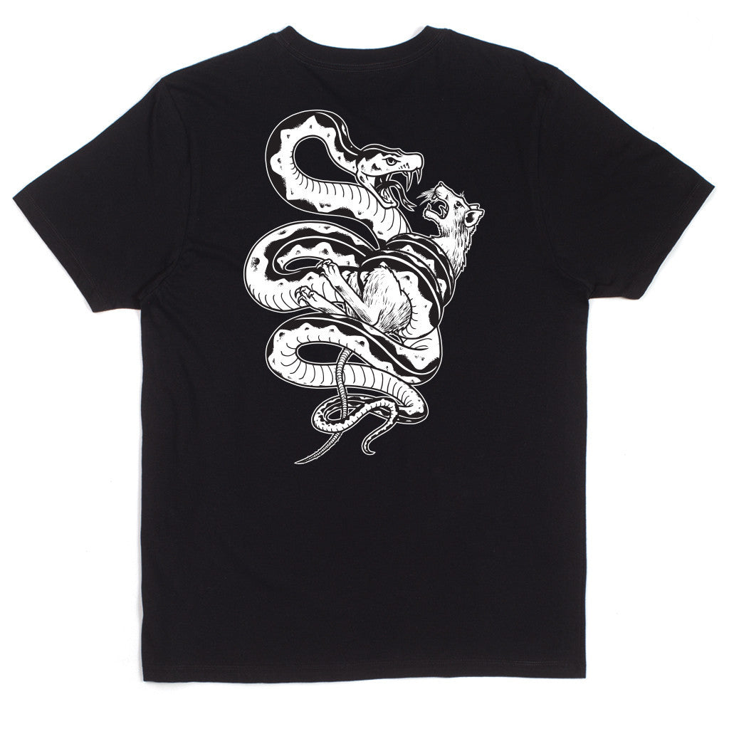 TODD FRANCIS NEVER SAY DIE TEE // BLACK