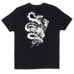 TODD FRANCIS NEVER SAY DIE TEE // BLACK