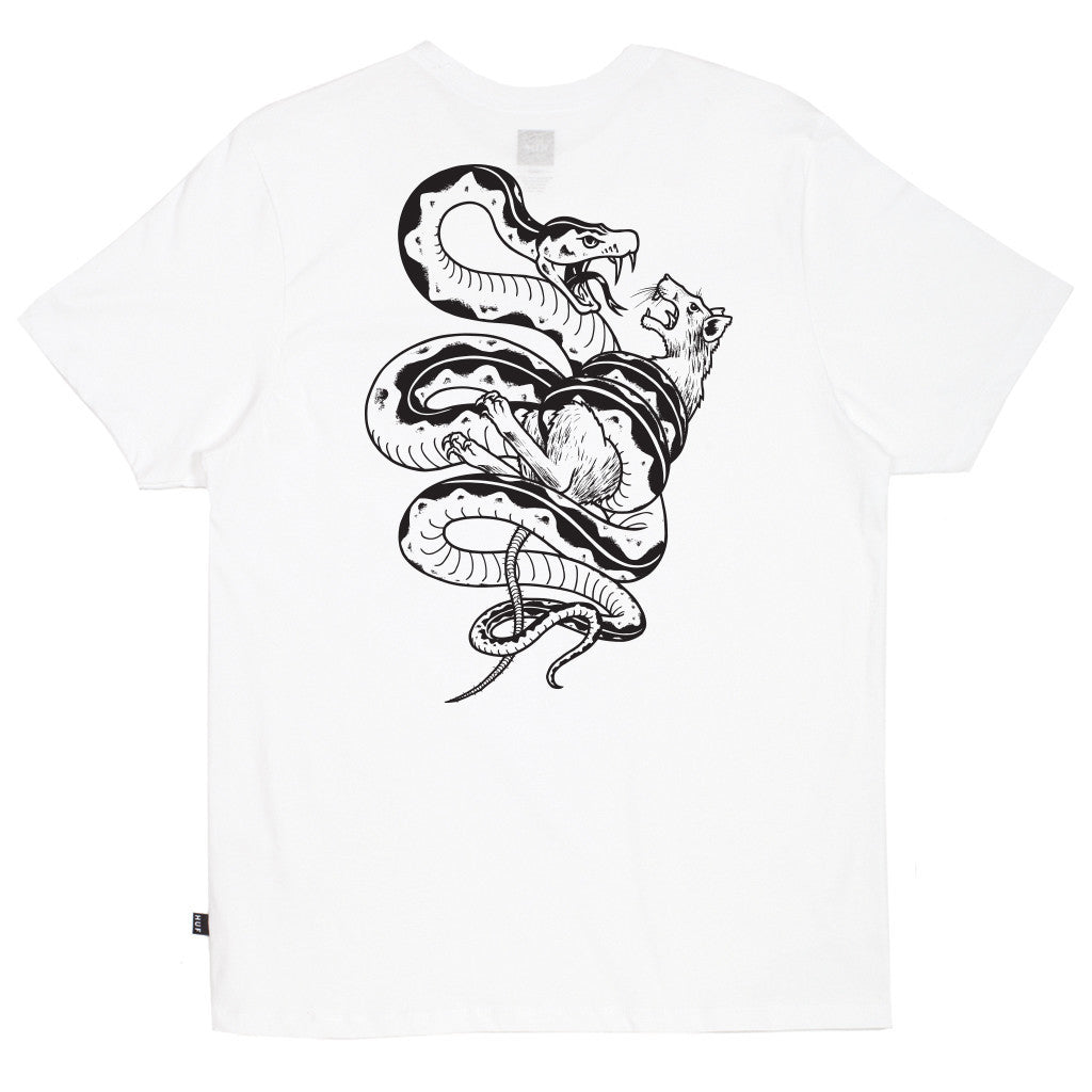 TODD FRANCIS NEVER SAY DIE TEE // WHITE
