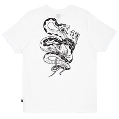 TODD FRANCIS NEVER SAY DIE TEE // WHITE