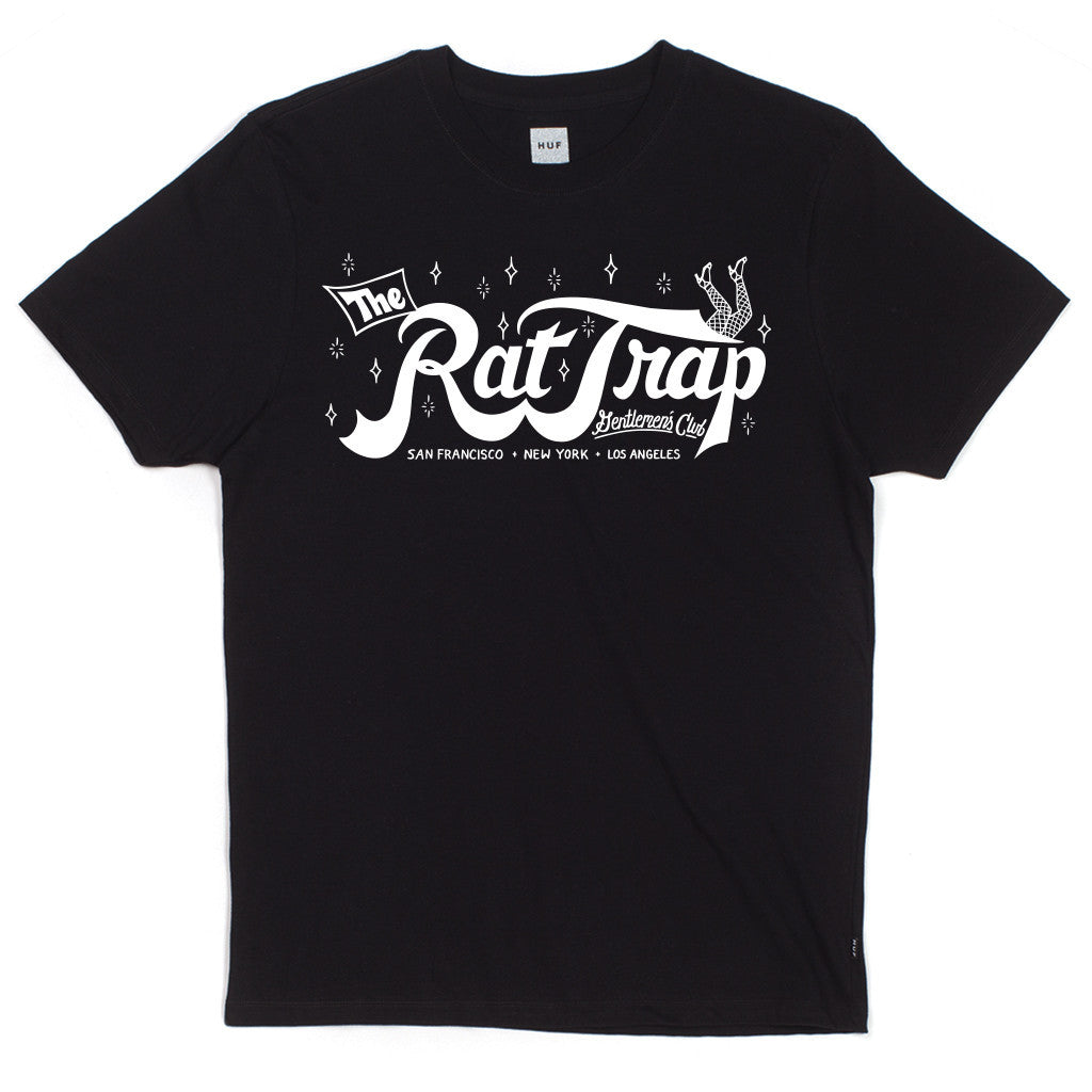TODD FRANCIS RAT TRAP TEE // BLACK