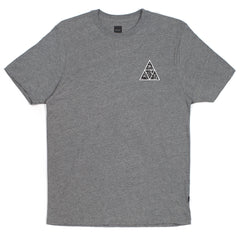 TRIANGLE ROSE TEE // GRAY HEATHER