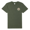 HUF MFG SEAL WASHED TEE // OLIVE